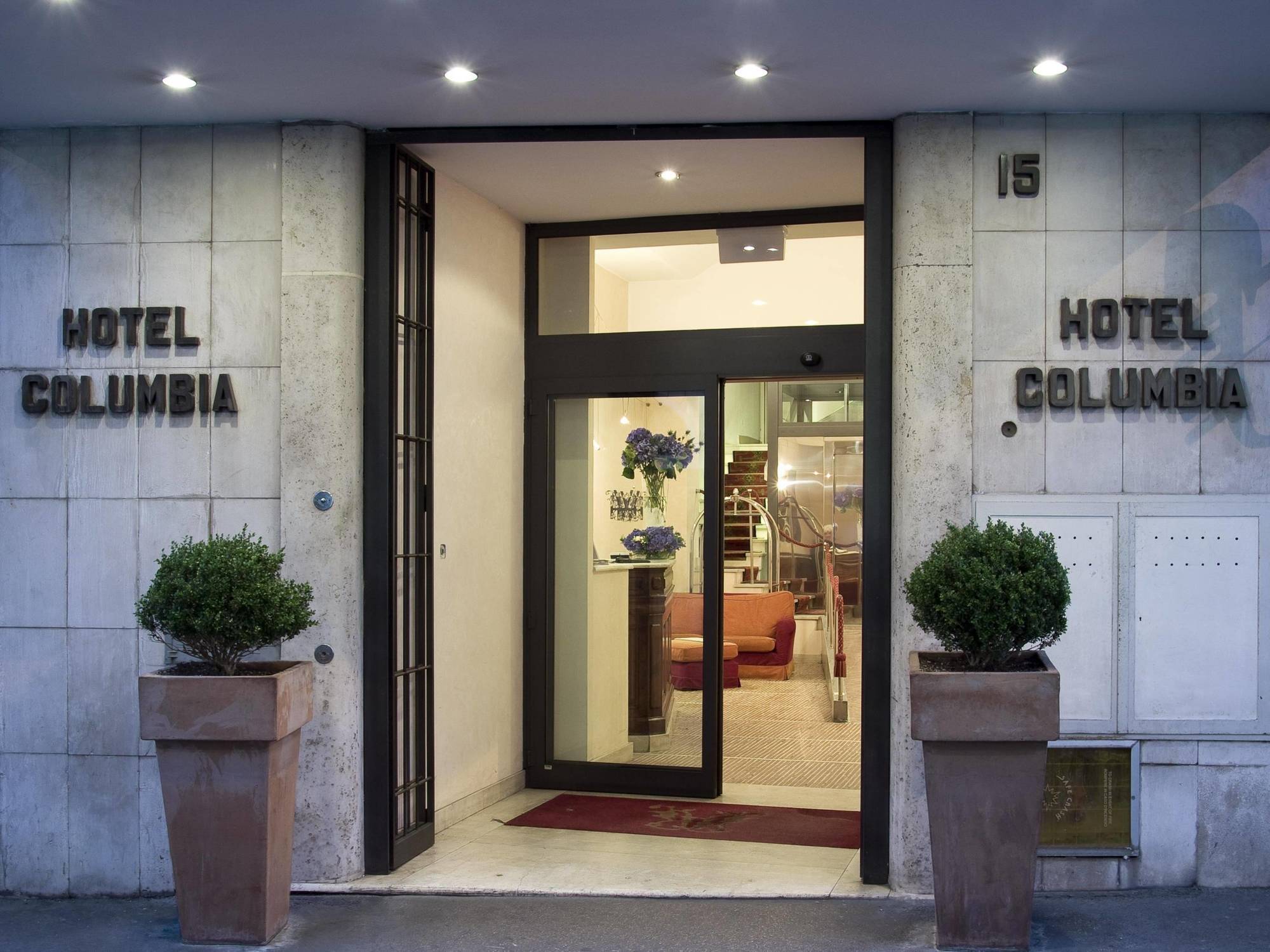 רומא Hotel Columbia מראה חיצוני תמונה